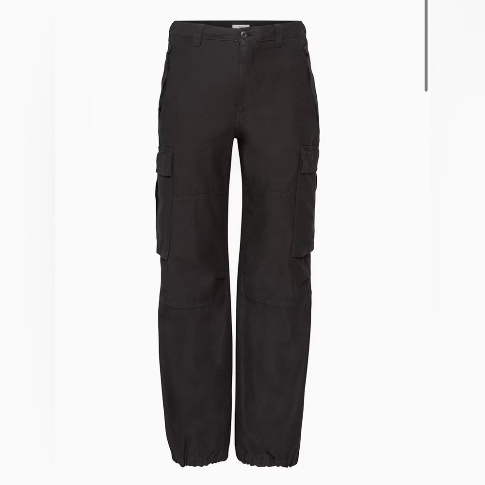 Aritzia TNA Black Supply Cargo Pants
